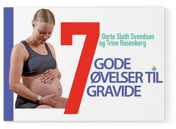 Brochure og læringshæfte om gode øvelser til gravide. Kranio-Sakral Terapi (KST).