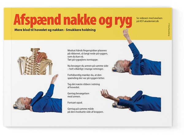Afspænd nakke og ryg - Go Card og læringsmateriale fra KST Akademiet