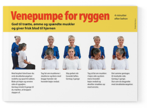 Venepumpe for ryggen - Go Card og læringsmateriale KST Akademiet
